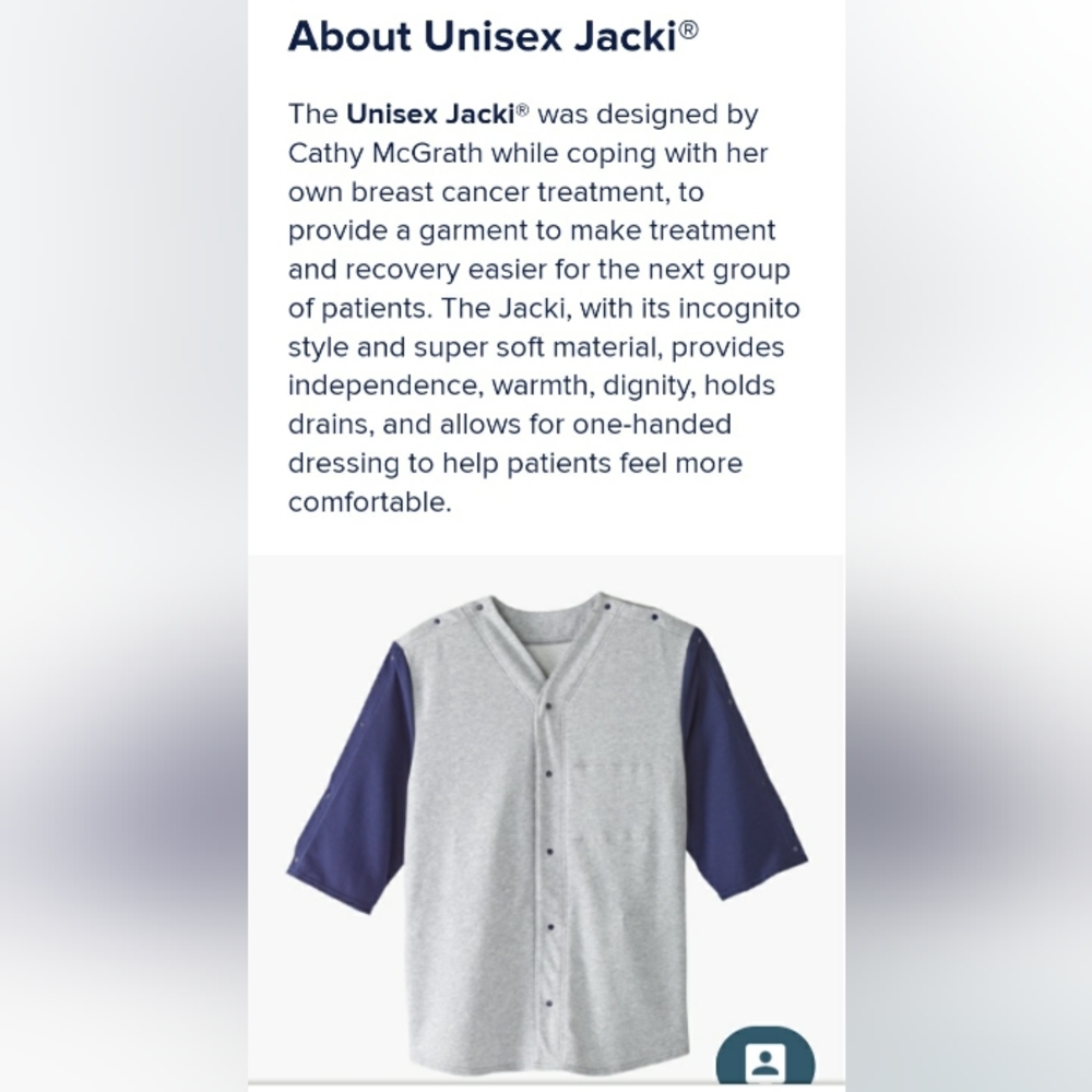 Silverts Unisex Post Surgery Recovery Jacket